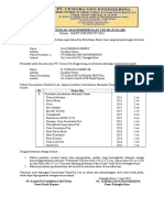 Surat Dukungan Jasa Pemeriksaan Tanah (Uji Lab)