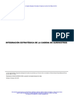 Integración Estratégica Cadena Suministros