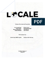 Locale Business Plan