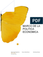 Marco de La Politica Economica