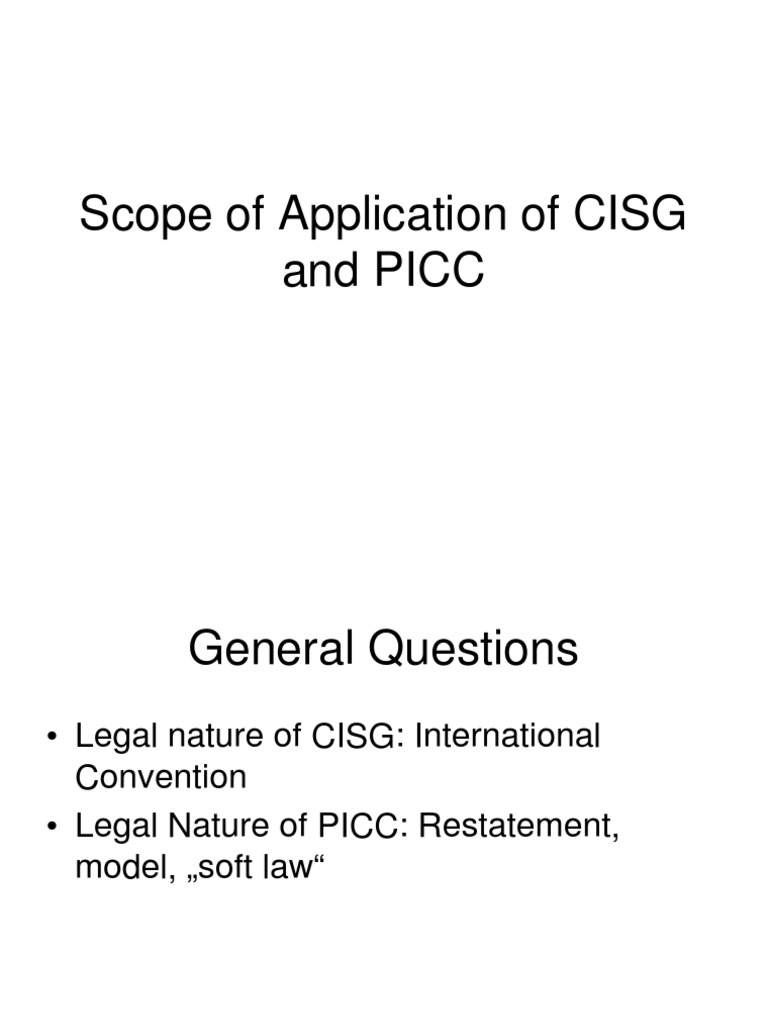 Cisg Status Pdf | Internationaler Kaufvertrag und UN-Kaufrecht (CISG ...