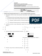 Evaluasi Akhir Bab Pecahan Kls 3 SD