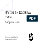 HP 6125G Blade Switch Configuration Guide