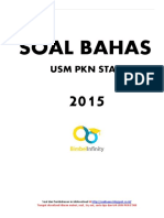Soal Bahas Usm PKN Stan 2015 PDF