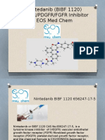 Nintedanib (BIBF 1120) - VEGFR/PDGFR/FGFR Inhibitor - EOS Med Chem