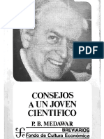 Medawar_Consejos a Un Joven Cientifico