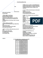 Fun Personality Test