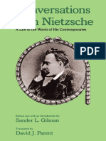 Gilman, Sander L. (Ed.) - Conversations With Nietzsche (OUP, 1987) PDF