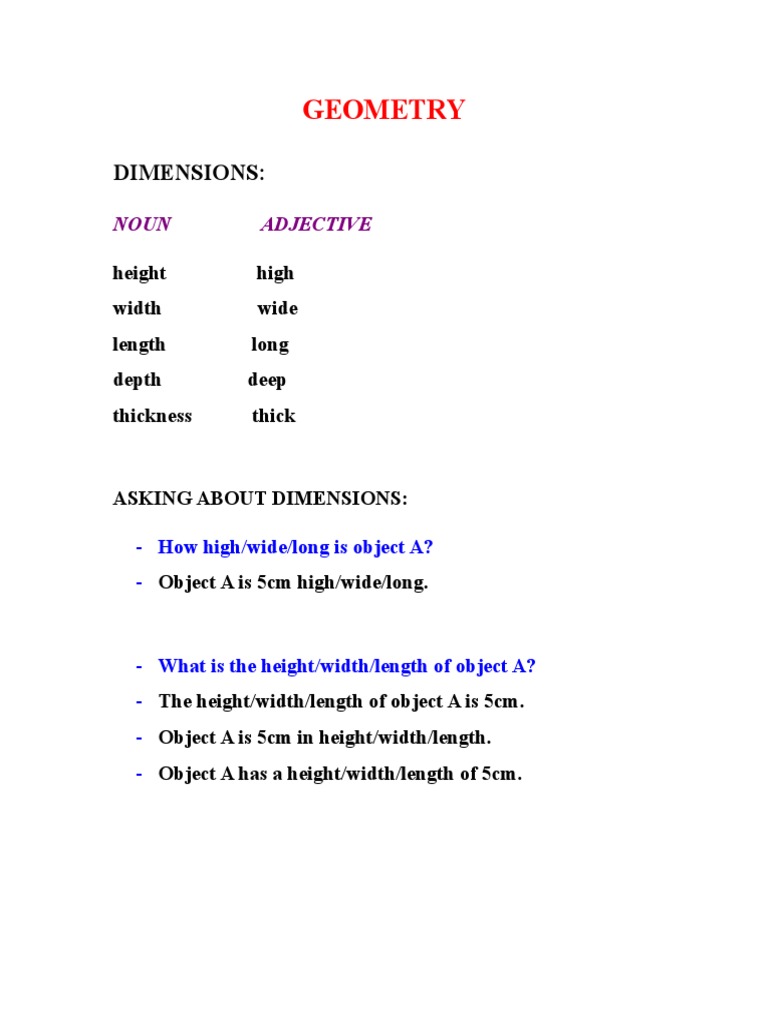 Geometry | PDF | Home & Garden