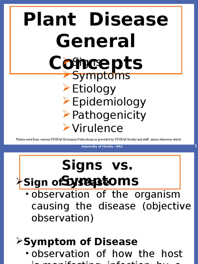 4 Plant Disease General Concepts PDF Plant Pathology Stoma
