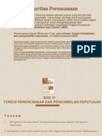 Bab 06 Fungsi Perencanaan Dan Pengambilan Keputusan PDF