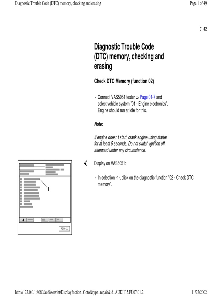DTC Memory Check and Erasure Guide | PDF | Throttle | Turbocharger