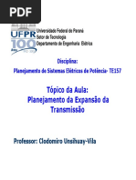 Planejamento Da Expansao Do Sistema de Transmissao Parte Unica 2012 i