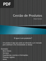 Gestão de Produtos
