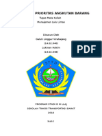 Manajemen Prioritas Angkutan Barang