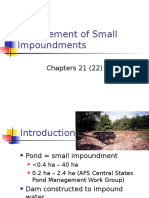 Management of Small i Mound Ments 4