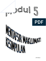 Kemahiran Proses Sains Membuat Kesimpulan