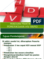 PRAKTEK PEMERIKSAAN HIV Rapid