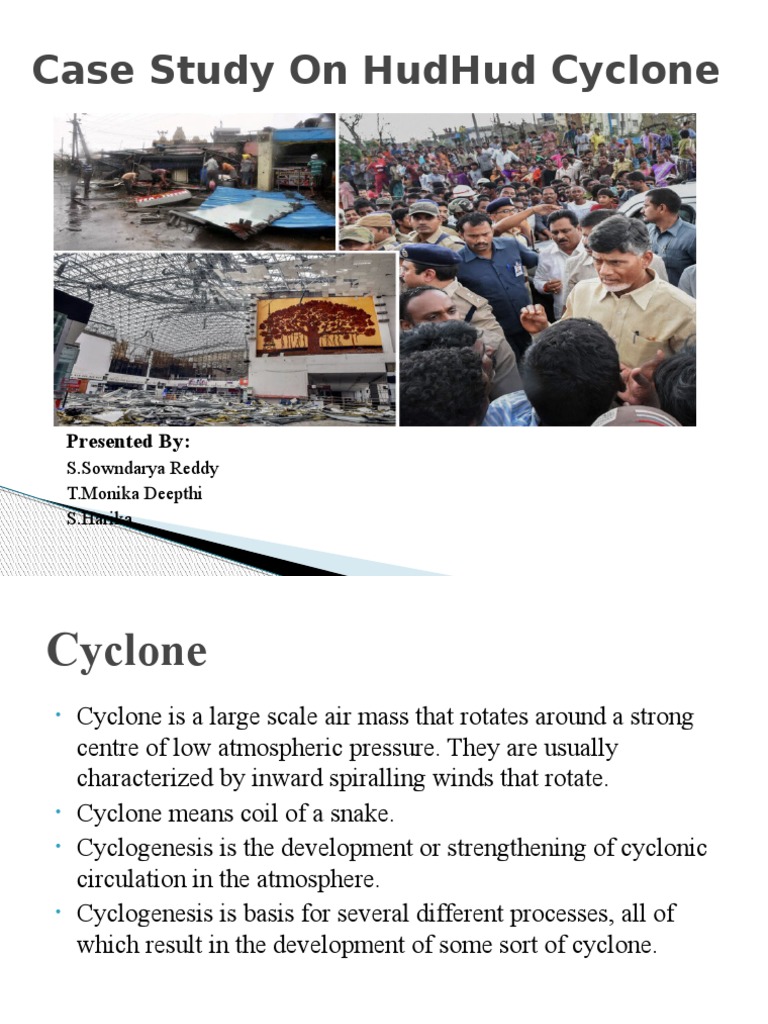 cyclone case study