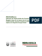 Informe de Supervisión Comisarías Ley 30364