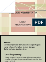 Materi Linear Programming Metode Grafik