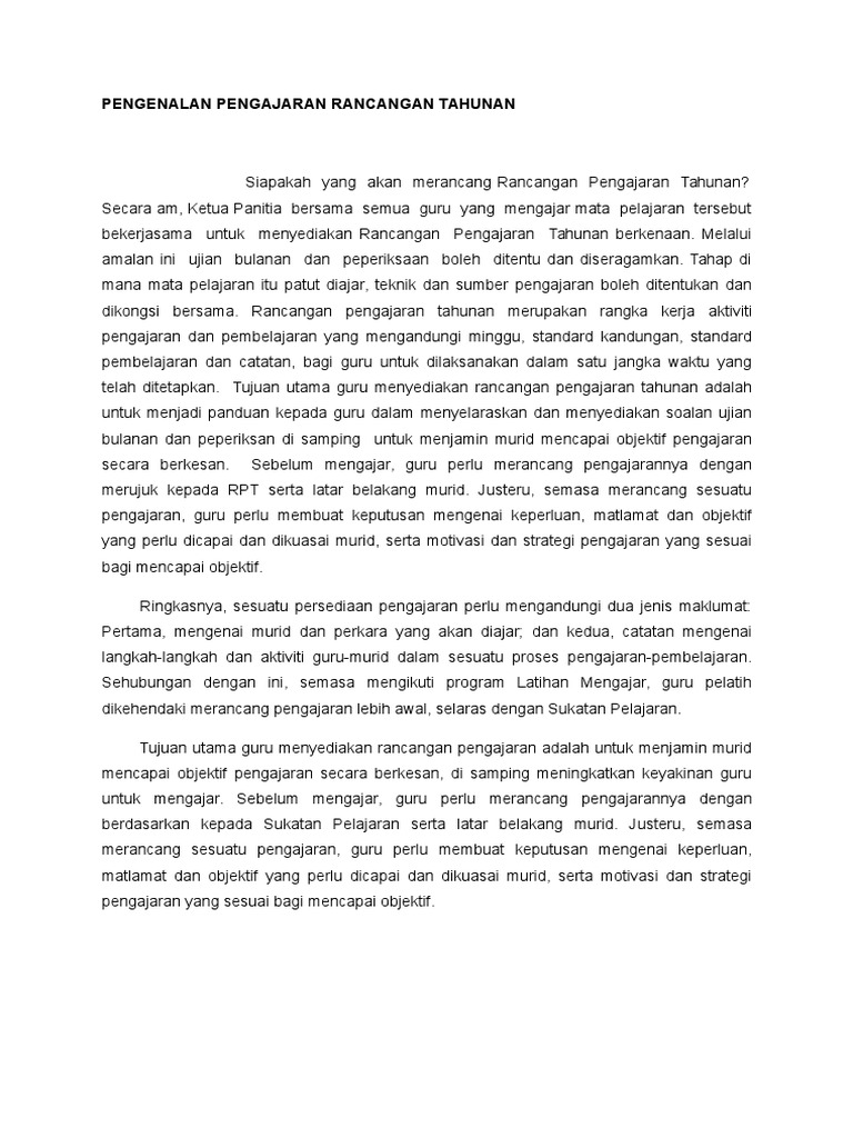 Kepentingan Rpt Pdf
