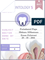 Lecture #4 - Chapter #57 The Periodontal Flap