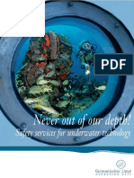 0E039 Safety Services for Underwater Technology