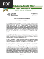 Download GULF COUNTY SHERIFFS OFFICE LAW ENFORCEMENT SUMMARY  APRIL 10 2017  APRIL 16 2017 by Michael Allen SN345404824 doc pdf