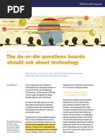 McKinsey Do-Or-die Questions About Technology 0613 Modified