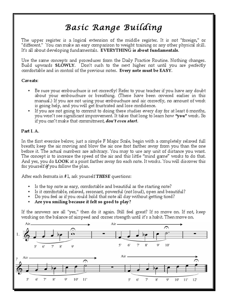 Mastering Upper Register Range Building | PDF | Leisure | Entertainment ...