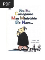 Resenha - Se eu come+ºasse meu minist+®rio de novo