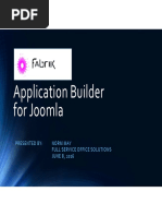 Fabrik - Application Builder For Joomla