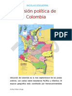 Division Politica de Colombia