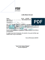 Certificado de Practicas II