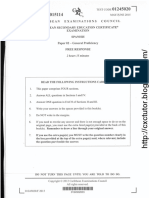 Spanish - Paper 2 - June 2015 PDF