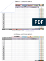 Control de Asistencia Infantil