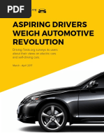 Aspiring Drivers Weigh Automotive Revolution Survey