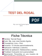 Test Del Rosal - Autor Juan Kaneko PDF