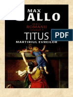Max Gallo - Romanii 3 - Titus, Martiriul Evreilor