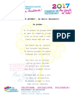 Poema Te Quiero - Mario Benedetti