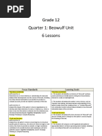 Beowulf Test and Answer Key | PDF | Beowulf | English Heroic Legends