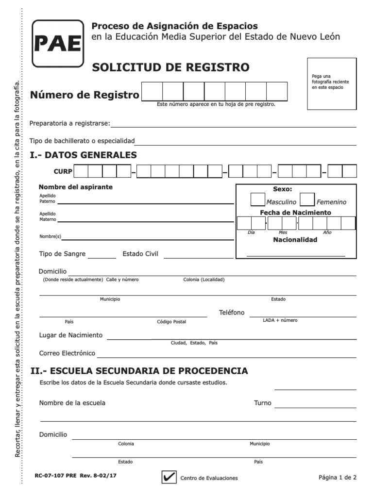 Rc 07 107 Solicitud de Registro r80217 Sep Educación