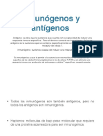 inmunógenos y antigenos