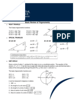 Basic Review of Trig PDF