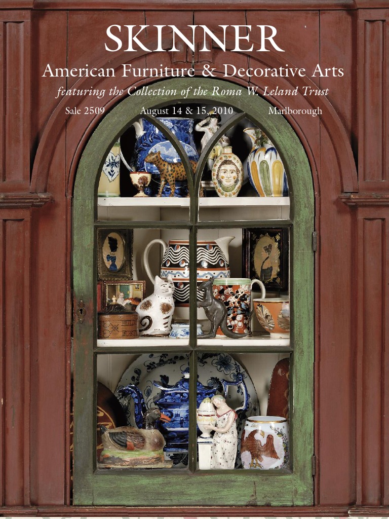 American Furniture & Decorative Arts - Skinner Auction 2509, PDF, Tableware
