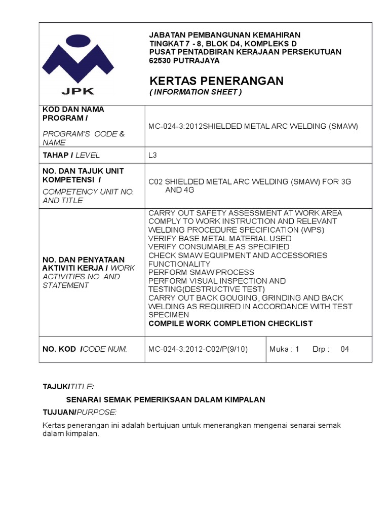Kertas Penerangan | PDF