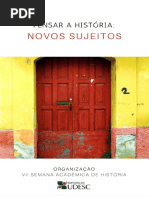 Pensar a História - Novos Sujeitos