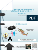 Prevención, Tratamiento y Control de La Diabetes