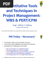 PERT-CPM-WBS (ES 12 Engineering Management)